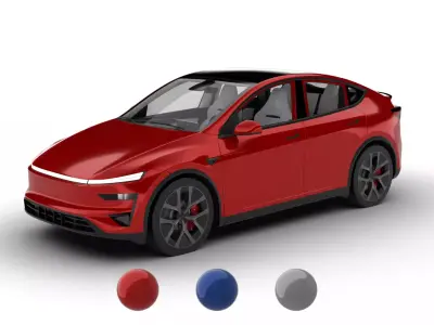 Tesla Model Y Perfomance 2026 3d model 3D model