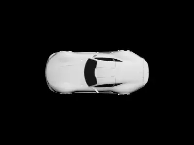 Mercedes Benz concept car 3D model 3D model