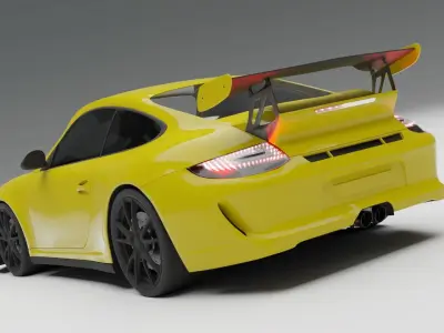 Porsche 911 GT3RS 997-2 3D model