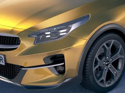 Kia XCeed 2020 3D model