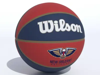 Wilson New Orleans Pelicans Basketball 3D model