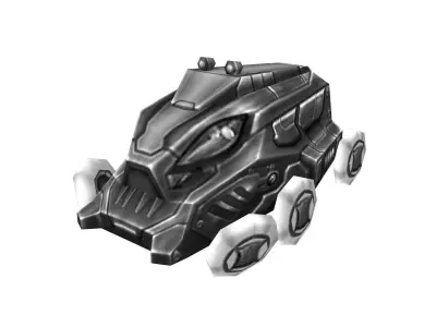 Running business - front 3D model