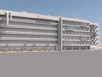 Slum Building 1 3D model