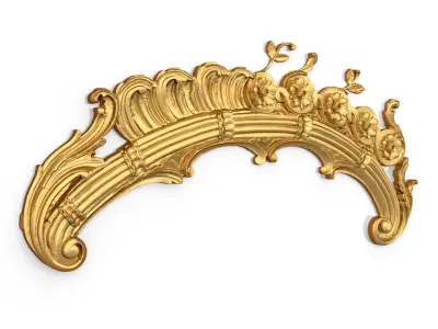 Classic decor ornament 128 3D model