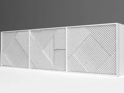 Buffet Table 3D model