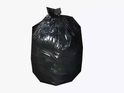 Garbage Bags Low-poly 3D model