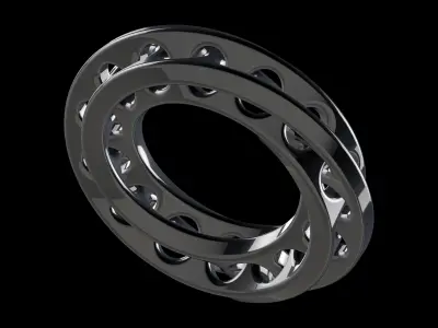 thouruswell stainless steel ball bearing 3D print model