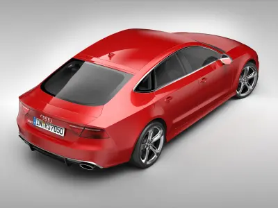 Audi RS7 Sportback 2015 3D model