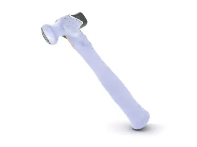 Ornate Wooden Hammer model pack Low-poly 3D model