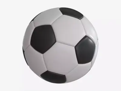 Soccer Ball 01 Standard 3D model