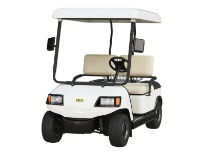 ECAR LT-A2DSP 2 Seat Golf Cart 3D model