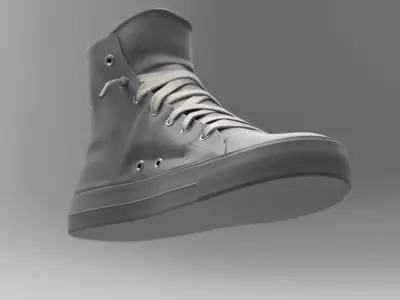 Shoes and sneackers collection 3D Model Pack