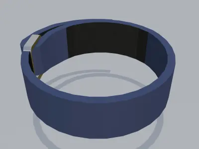 Fitness Sport Belt 3D model