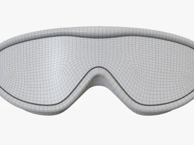 Goggles swimming 01 3D model