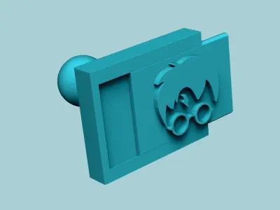 Stamp 81 - Harry Potter - Fondant Decoration Maker Toy 3D print model