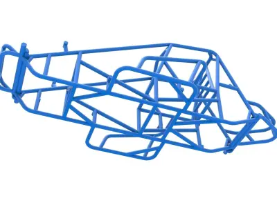 Frame for Sprint car Scale 1 to 25 3D print model