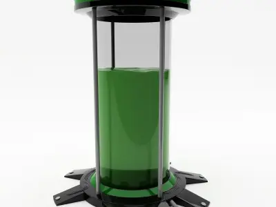 Sci-Fi Capsule V2 Free 3D model