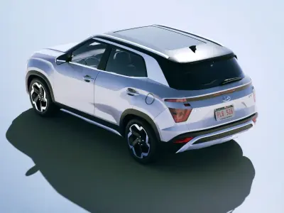 Hyundai ix25 2020 Low-poly 3D model