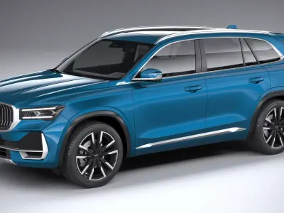 Geely Monjaro 2024 3D model