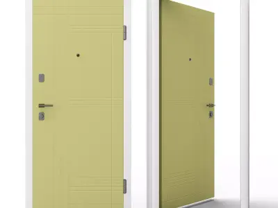 Fancy Door 3D model