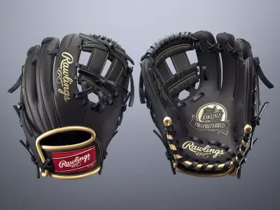 Baseball Glove  3D model