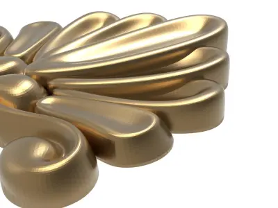 decorative pattern ready for 3D printing 3D model 32