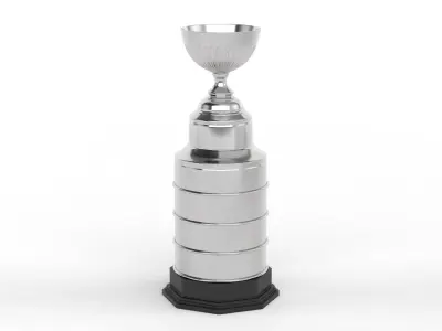 Trophy hockey 3D model