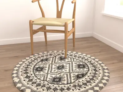Rugs No 285 Low-poly 3D model