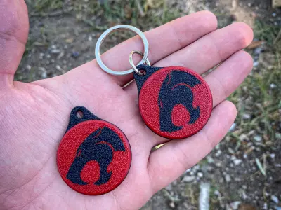 Thundercats Keychain 3D print model