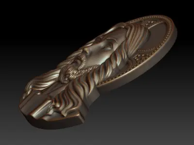 Jesus 2 head 3D print model