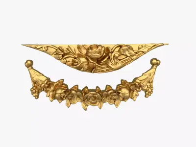 Classic decor ornament 278  3D print model