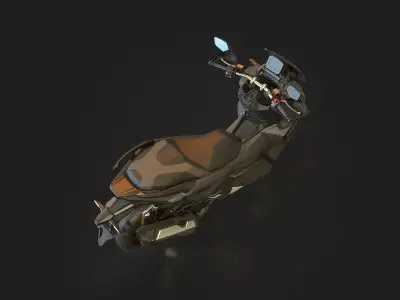 Base model  Honda ADV 350 2025 3D model