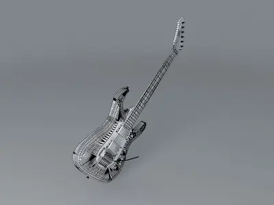 ESP custom shop guitar Free 3D model purchase