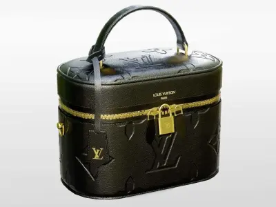 Woman Handbag Louis Vuitton Low-poly 3D model