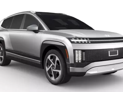 Hyundai IONIQ 9 Limited 2025 Low-poly 3D model