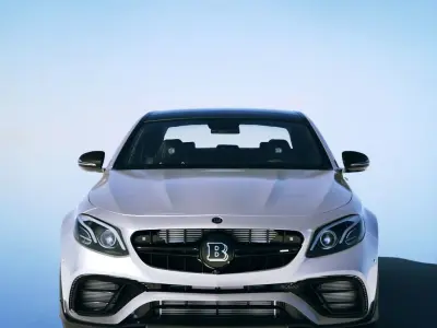 Mercedes AMG E63 Brabus 800 2018 Low-poly 3D model