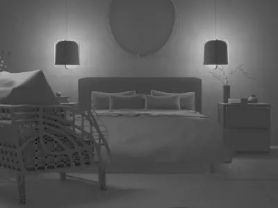 IKEA bedroom collection 3D model