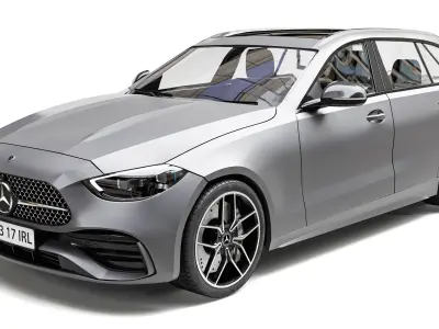 Mercedes Benz C Class State 2022 3D model
