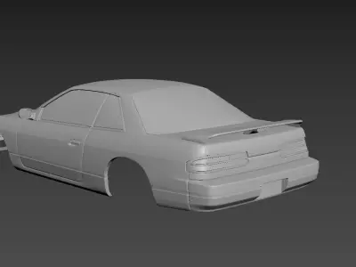Nissan Silvia S13 3D print model