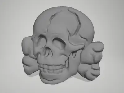 Skull 14 3D print model