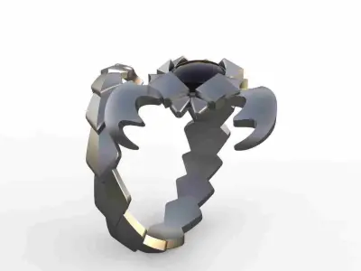 ring scorpio MR 34 3D print model