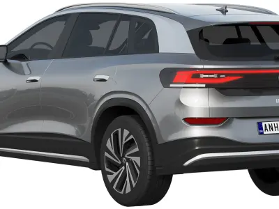 Volkswagen ID6 X 2022 3D model