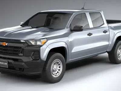 Chevrolet Colorado WT CG 2023 3D model