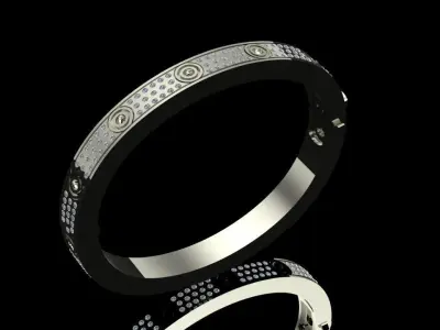 CART FAMOUS BRACELET 3D print model