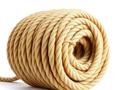 Coiled Rope D Model Pack Low-poly 3D model