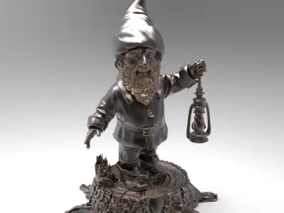 Garden Gnome 3D print model 3D print model