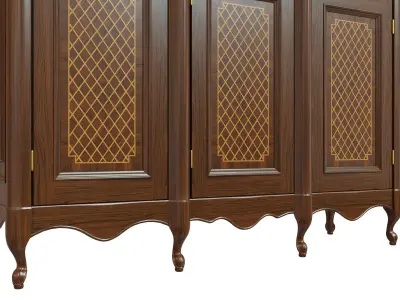 classic cabinet 03 07 3D model