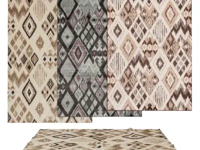 Rugs No 288 Low-poly 3D model