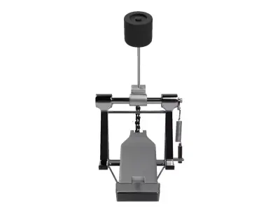 bass drum pedals 3D model