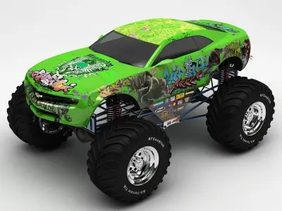 monster car 3D model